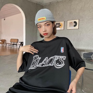 🍎 ÁO THUN TAY LỠ UNISEX - BLACK TEE
