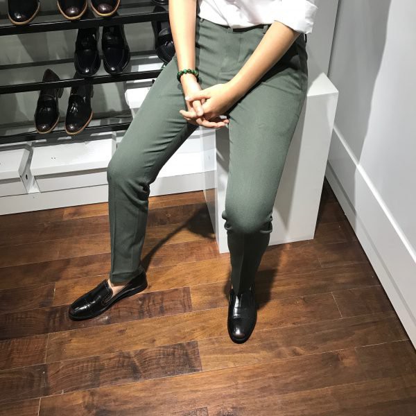 Quần tây nam hàn quốc âu nam cao cấp Quần âu nam loại đẹp, quần tây nam Màu Ghi Xẫm LQA0033