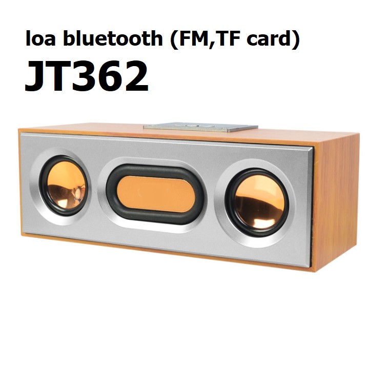 Loa Bluetooth 10W gỗ V5 Công nghệ Hifi âm Bass mạnh mẽ