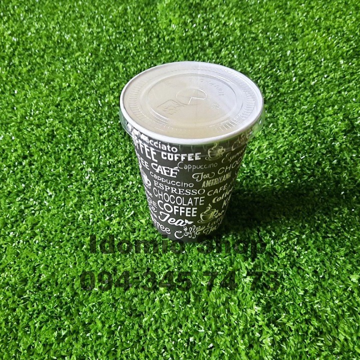 Combo 100 Ly Giấy Cafe Take Away + Nắp