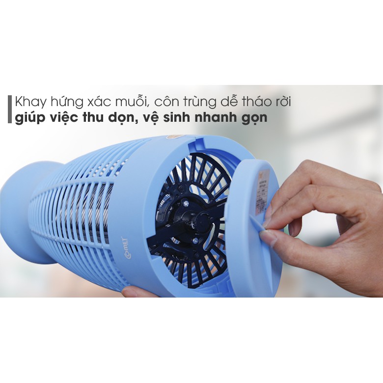 [TỔNG KHO ĐIỆN] Đèn bắt muỗi Comet CM069V bảo vệ gđ bạn khỏi muỗi đốt🦟