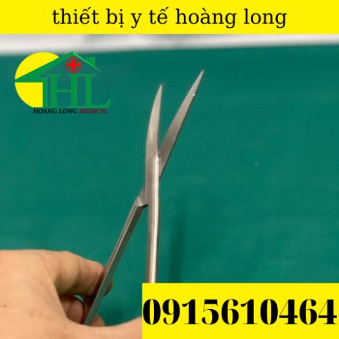 Kéo Y Tế -Kéo Cong Nhọn 2 Đầu 16cm Pakistan