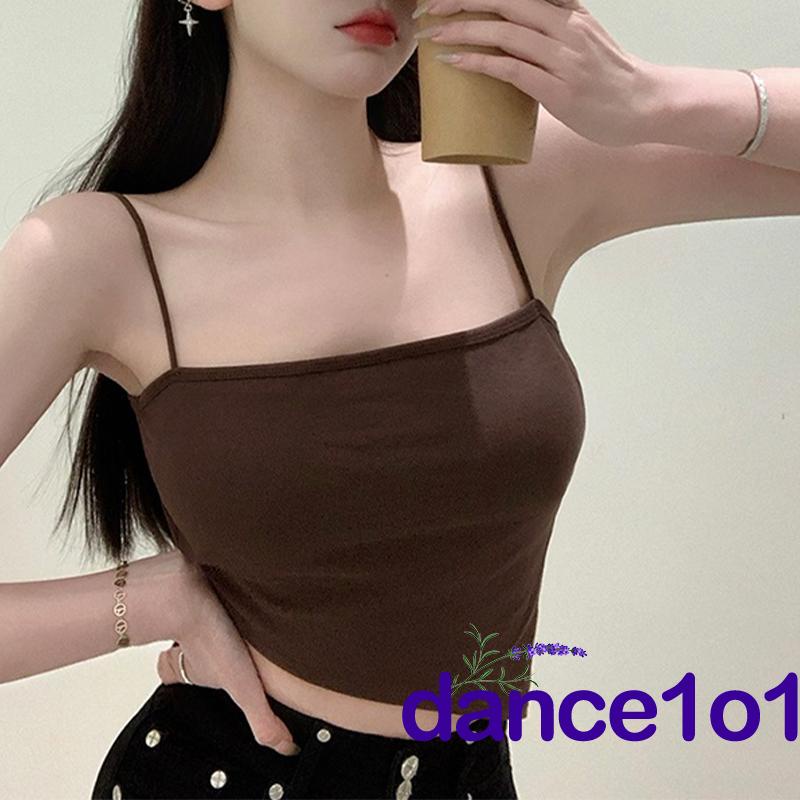 Áo hai dây màu sắc thời trang mùa hè cho nữ