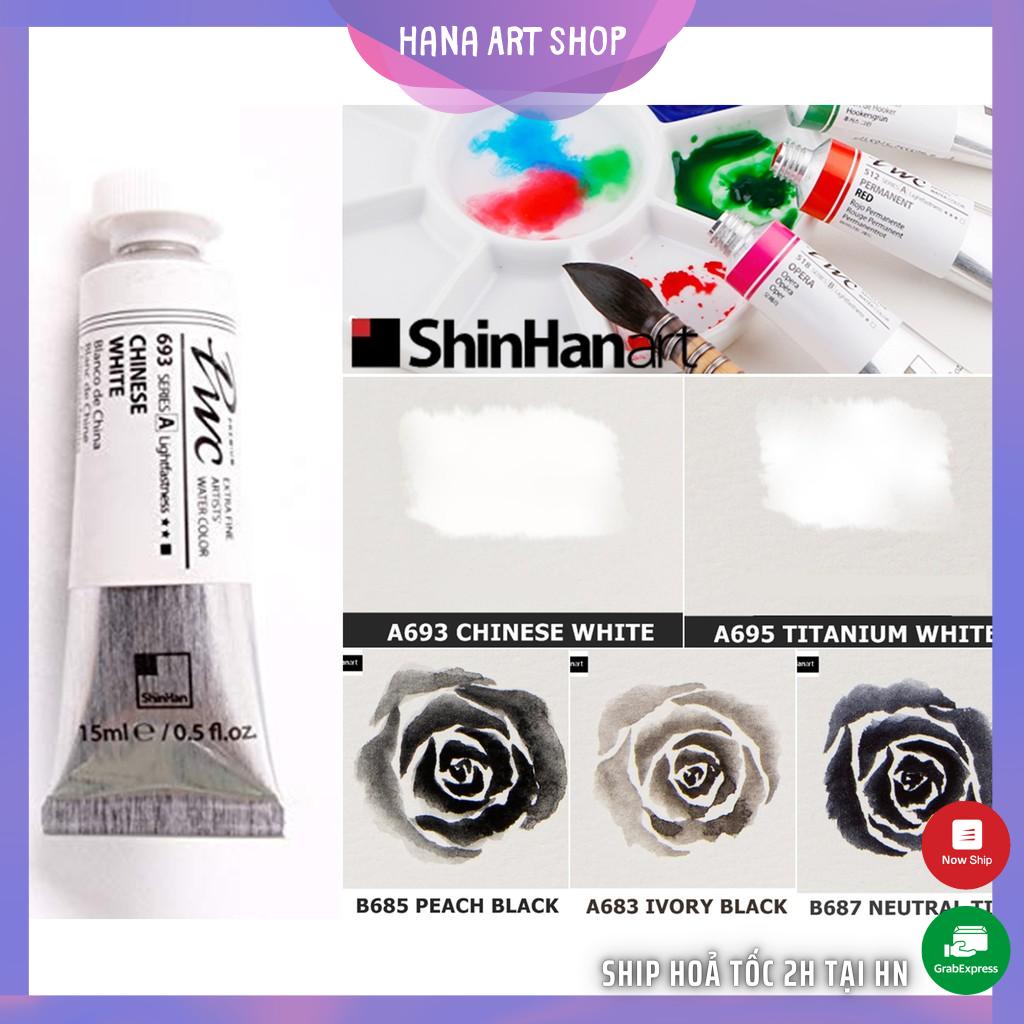 (B6)Màu nước ShinHan PWC Extra Fine - tuýp lẻ - 15ml