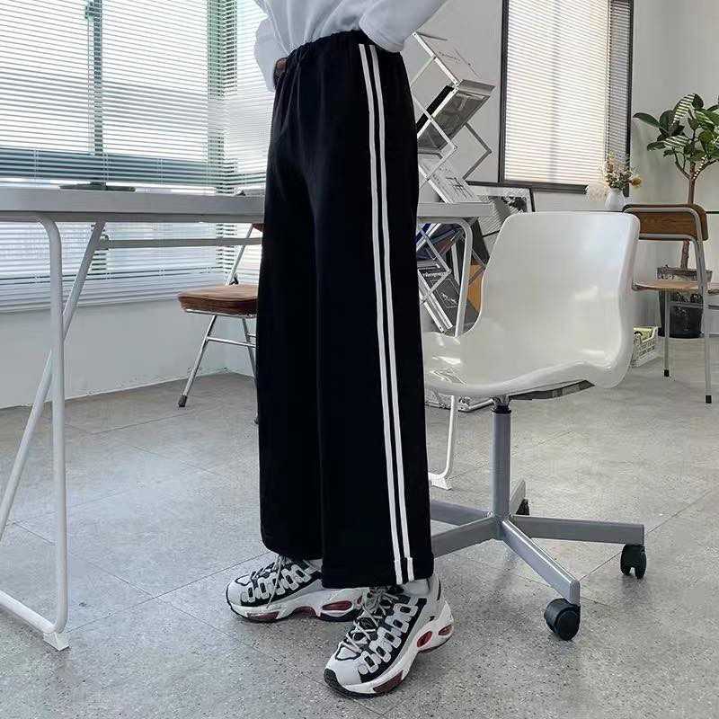 Quần jogger Có Size Quần bo gấu nữ ống rộng ulzzang unisex TRƠN ( có ảnh thật )