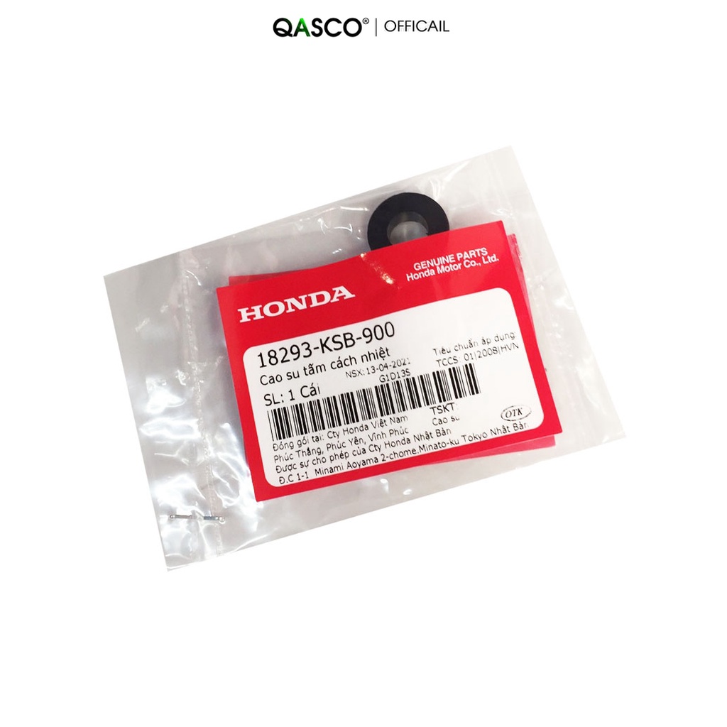 Cao su tấm cách nhiệt HONDA Air Blade 110 / Click 110  QA(18293KSB900) _( 410)