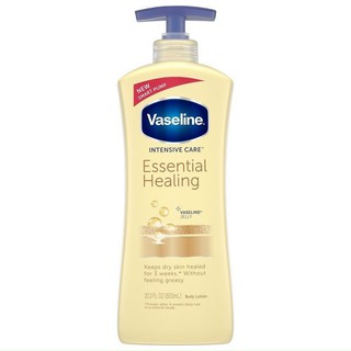 VASELINE - Intensive Care Essential Healing Body Lotion (Sữa Dưỡng Thể Mỹ - 3 màu)