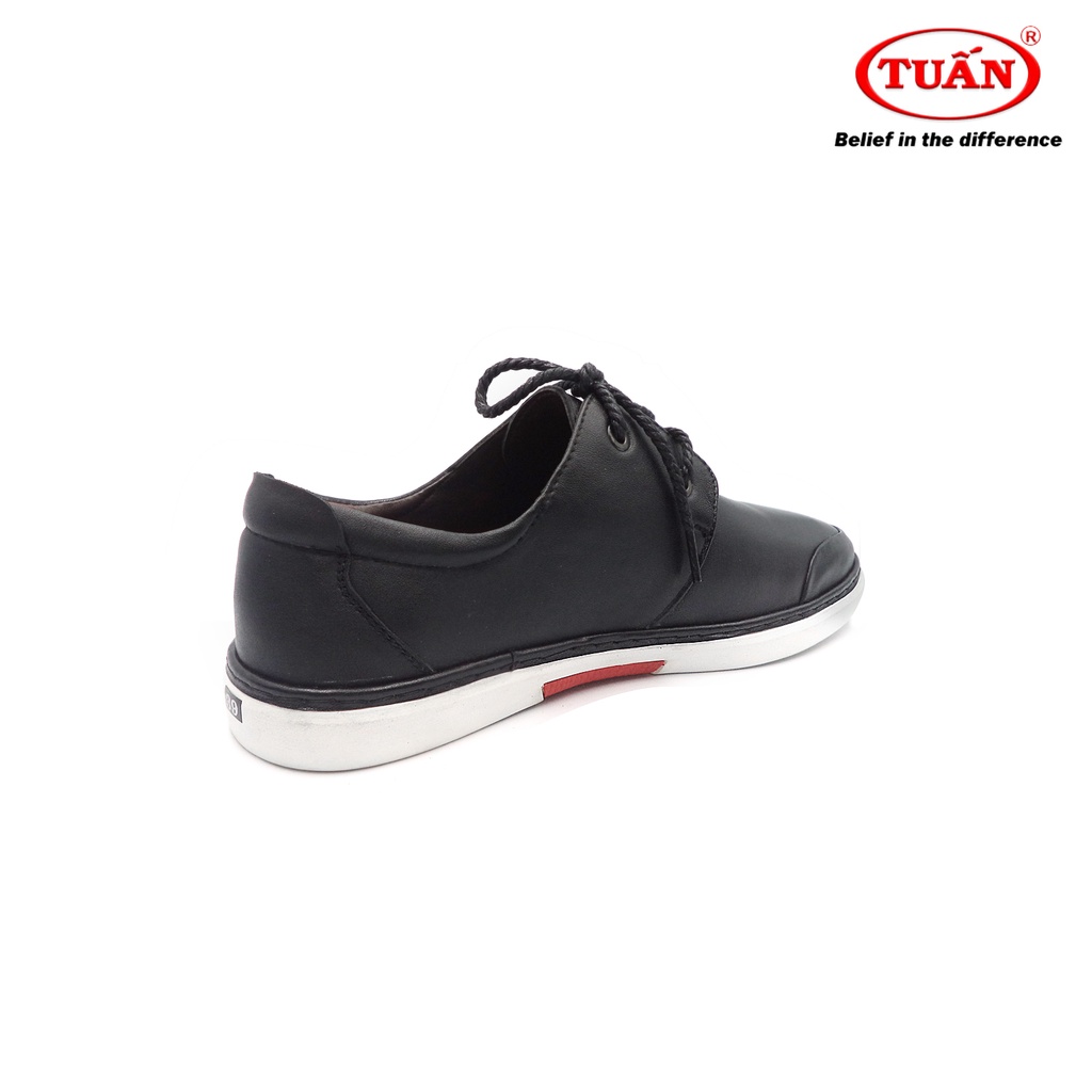 Giày da nam giày buộc dây quai da bò dáng thể thao năng động thương hiệu Tuấn GXHU-195