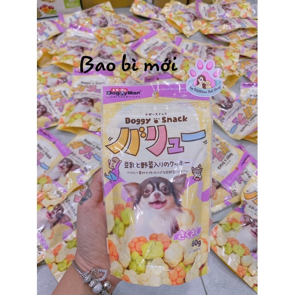 Bánh quy sữa và rau củ cho chó - Doggy Man Nhật