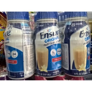 Lốc 6 lọ Ensure nước vị vani 237ml date mới