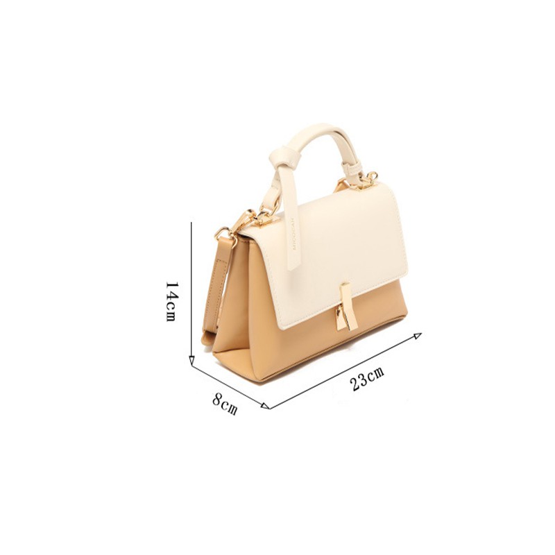 Túi Xách Nữ💖FREESHIP💖Túi Đeo Chéo Chính Hãng MICOCAH Kiểu Dáng Công Sở Phối 2 Màu Cực Xinh MC61-HSE443 | BigBuy360 - bigbuy360.vn