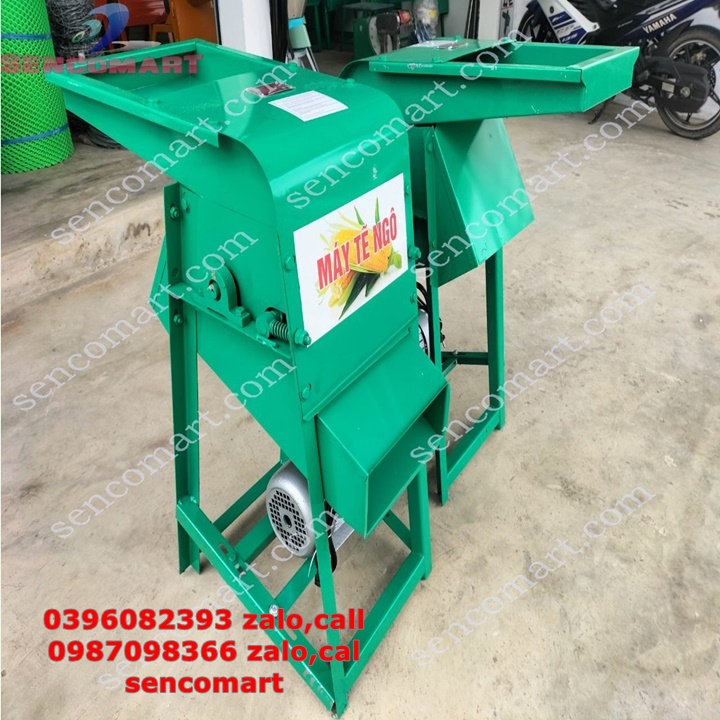 Khung máy tách hạt ngô cùi ngô không gây dập nát hạt