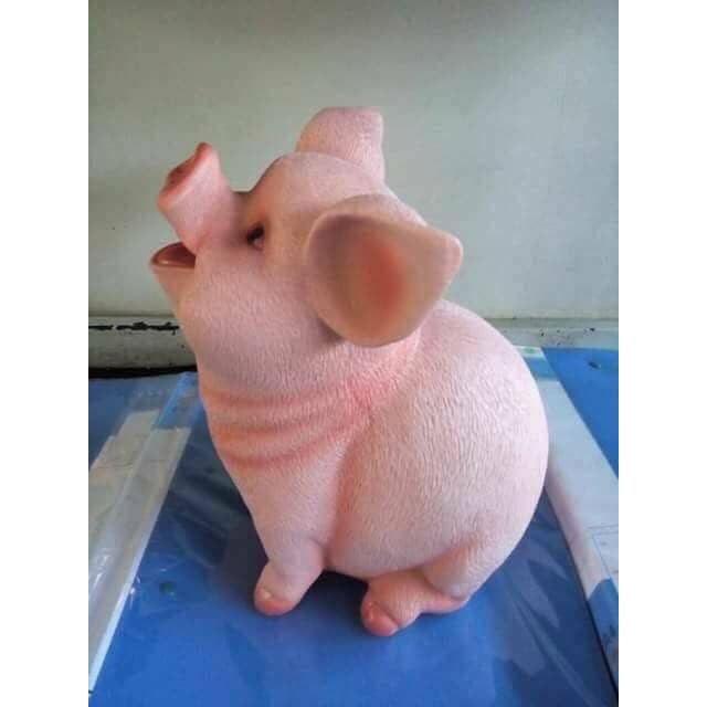 Lợn Heo Tiết Kiệm Đút Tiền 3D Cao Cấp(Sứ)
