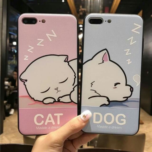 Ốp iphone chó mèo