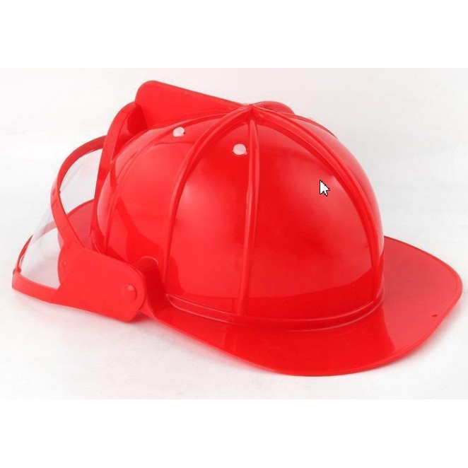 Mũ lính cứu hỏa, mũ kỹ sư công trường chuyên nghiệp bằng nhựa cho trẻ em