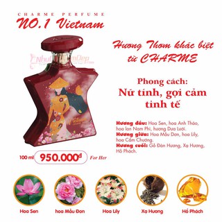 NƯỚC HOA NỮ No.1 VIET NAM 100ML CHÍNH HÃNG