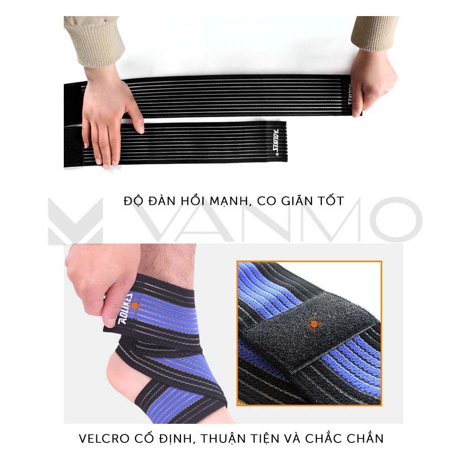 Băng Cuốn Vải Thể Thao Chống Chấn Thương Aolikes 70cm