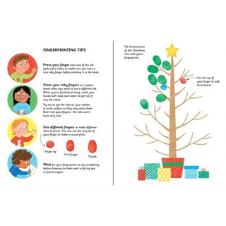Sách - Fingerprint Activities Christmas