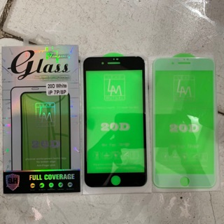 Kính full màn 20D cho iPhone 7 plus/ 8 plus bảo vệ màn hình