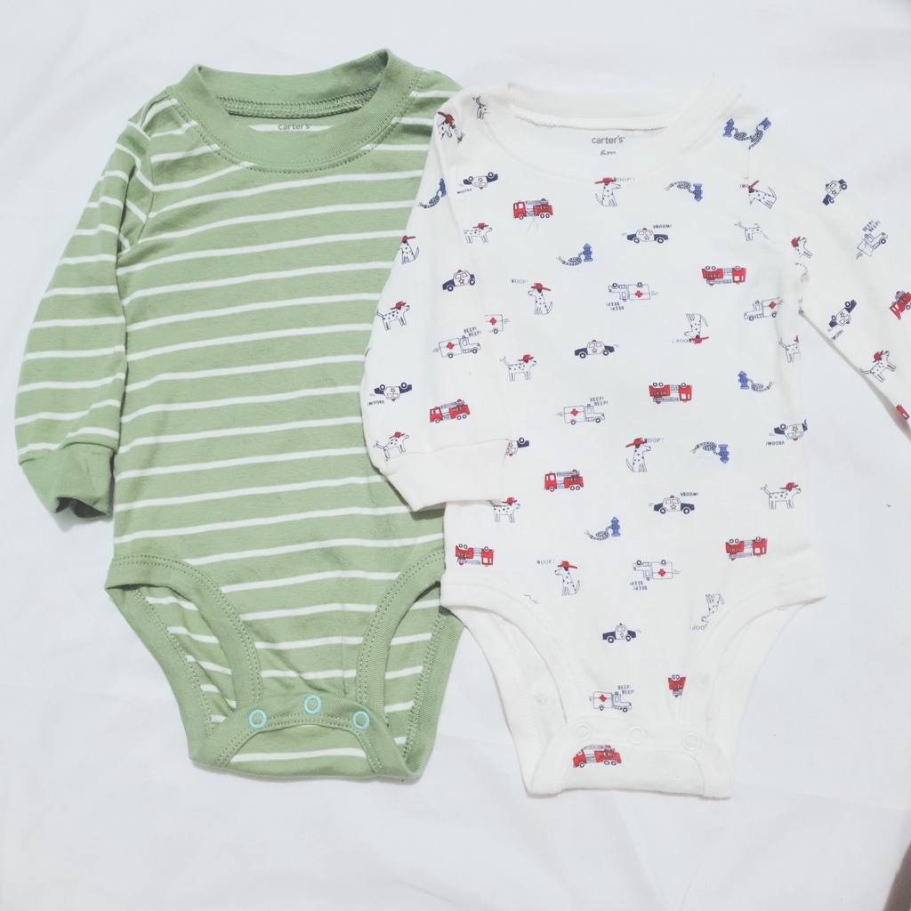 [Chọn mẫu- 6m] Body chip dài tay cho bé trai bé gái hãng xuất dư xịn chất cotton mềm mại thoáng mát