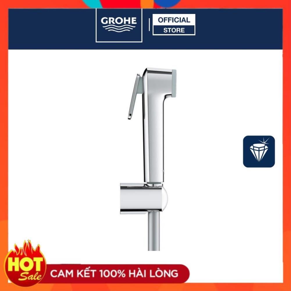 Vòi Xịt Vệ Sinh  GROHE TEMPESTA-F 27513001, Kèm Giá & Dây Sen nhập khẩu đức cao cấp