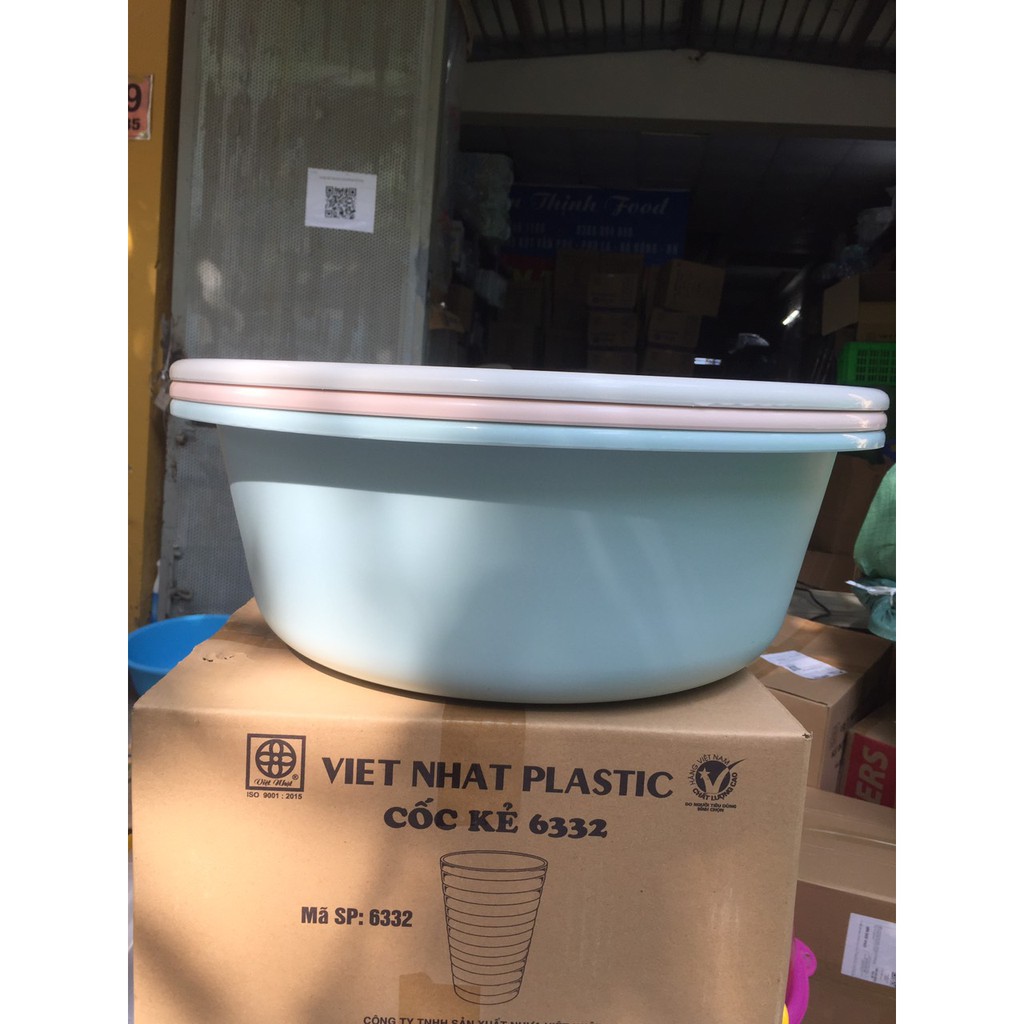Chậu nhựa 50cm Việt Nhật Hokori 2526  chậu nhựa giặt quần áo cao cấp chậu tắm dễ thương cho bé