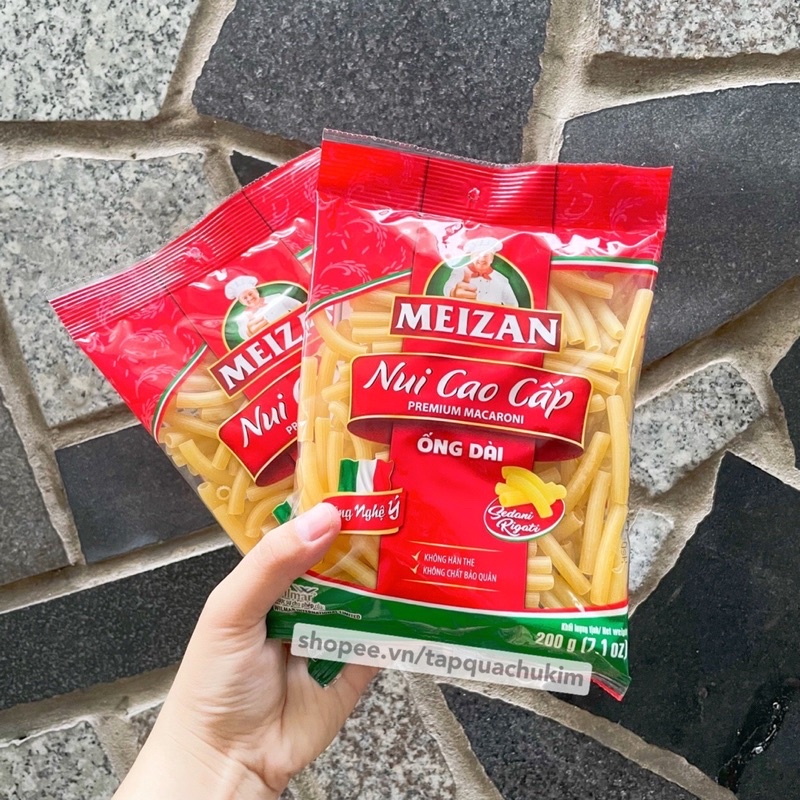 Nui ống dài MEIZAN cao cấp 200G - tapquachukim