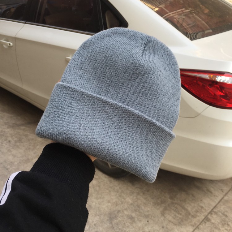 Mũ len dệt kim màu sắc kẹo ngọt phong cách Hàn Quốc thời trang xuân thu 22062