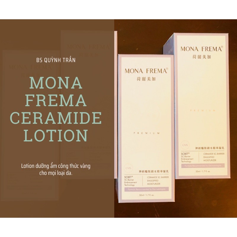 Tinh chất khóa nước Mona Frema CMS Cermide SC-Barrier Emulsified Móiterizer 50ml | BigBuy360 - bigbuy360.vn