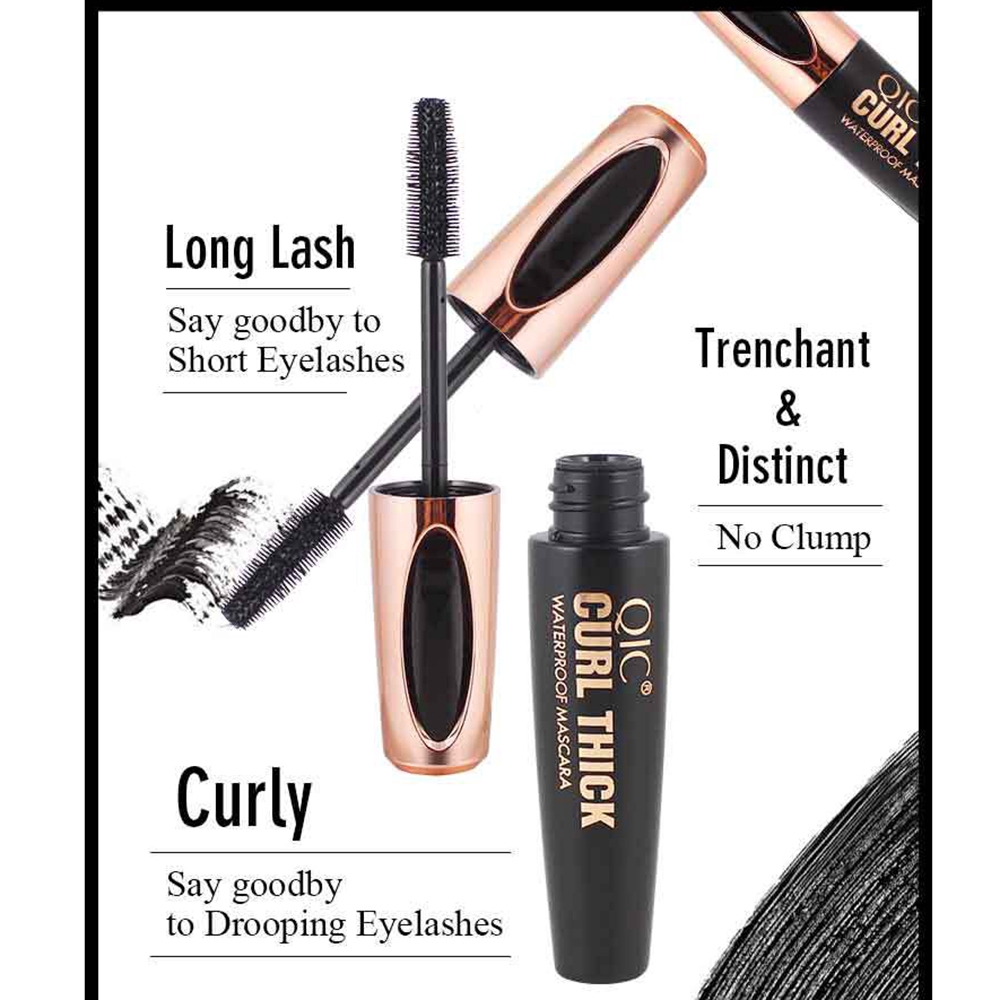 [Hàng mới về] Mascara 4D làm cong và dài mi chống nước chống lem