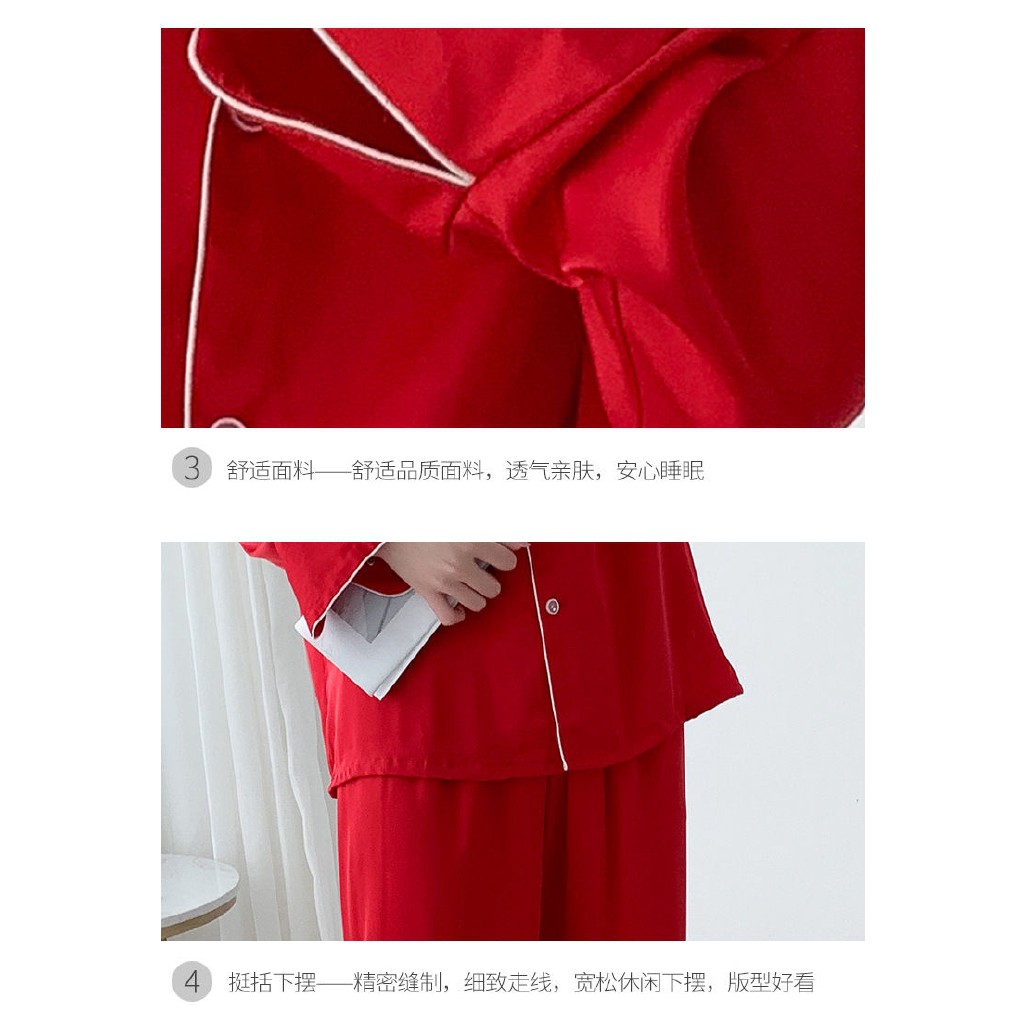 Bộ Đồ Ngủ Dài Tay Xinh Xắn Dành Cho Nữ 2020