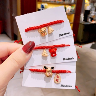 Vòng tay may mắn hình con Chuột hot 2020