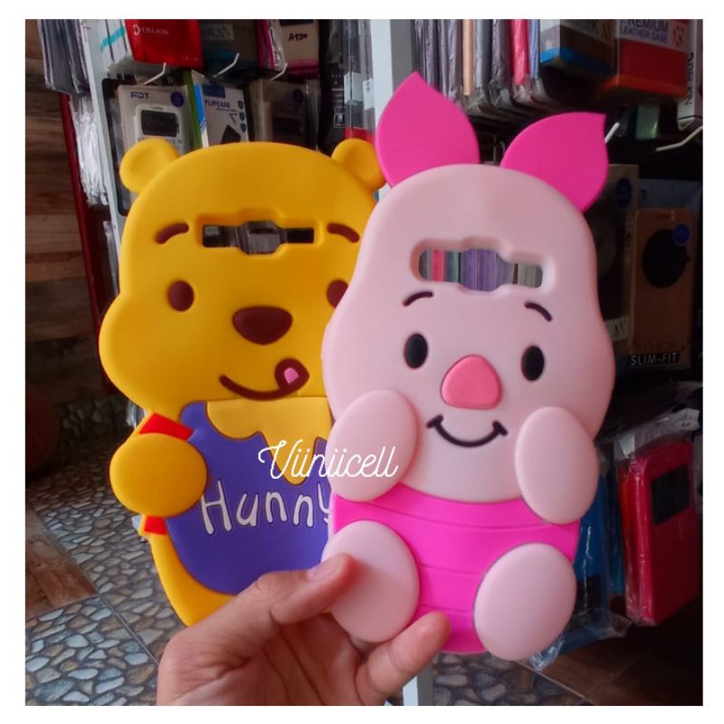 Ốp điện thoại silicon mềm hình nhân vật hoạt hình winnie the pooh 3D cho Samsung Galaxy J2 Prime J2 Prime