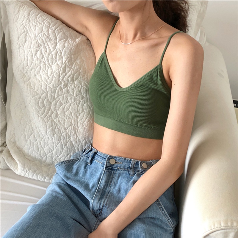 ÁO BRA GÂN MÀU VINTAGE HOT HIT NHẤT 1217