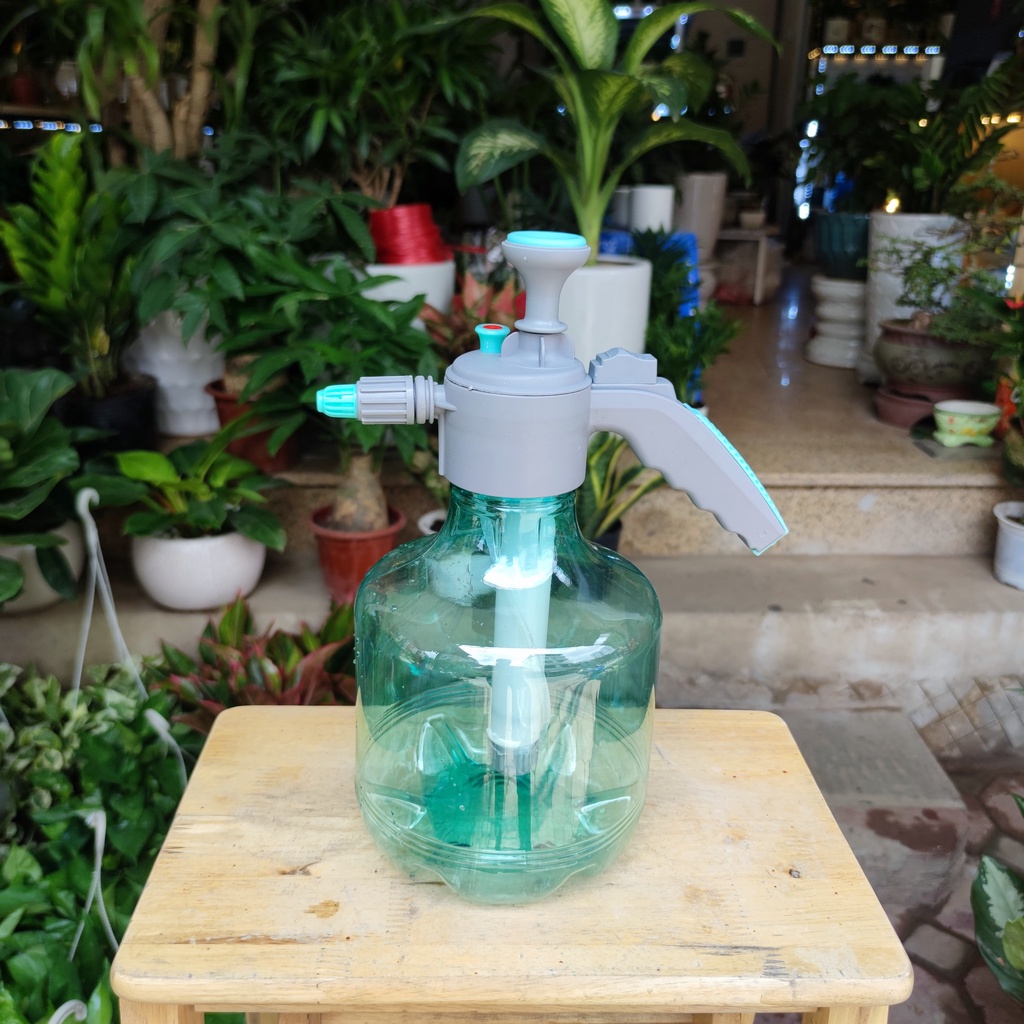 Bình tưới 3L nhựa trong suốt tiện lợi có 2 chế độ tưới đầu vòi tùy chỉnh đa năng