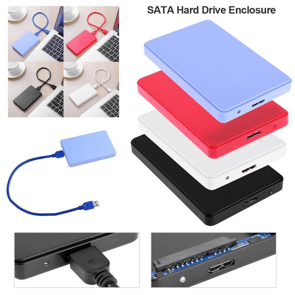 Hộp Đựng Ổ Cứng Ngoài 2.5in Usb3.0 Sata Box 3tb Hdd Ssd Cho Pc