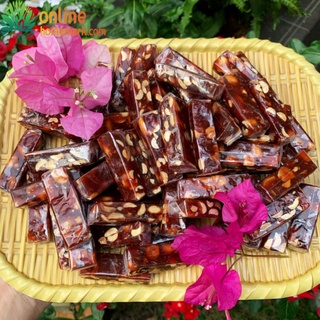 Kẹo chuối đậu phộng mè Vạn Hương bịch 170gr