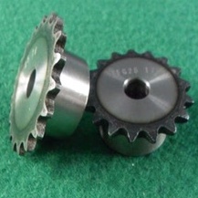 Nhông sên xích xe máy, đặt theo số răng, Loại có gù, mới chưa khoan lổ trục