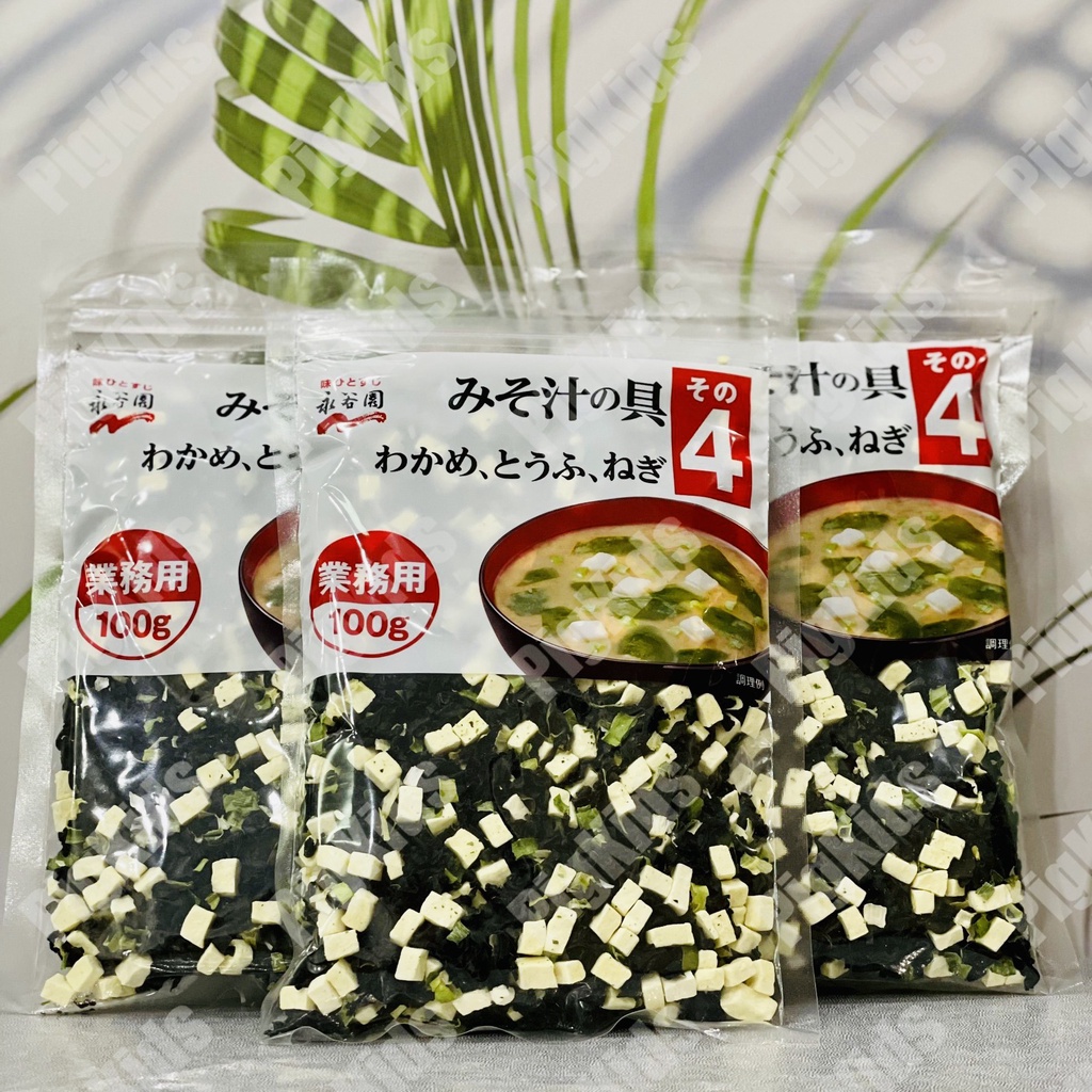 Rong Biển Nấu Canh Miso, Rong Biển Đậu Hũ Khô Nhật Bản 100g