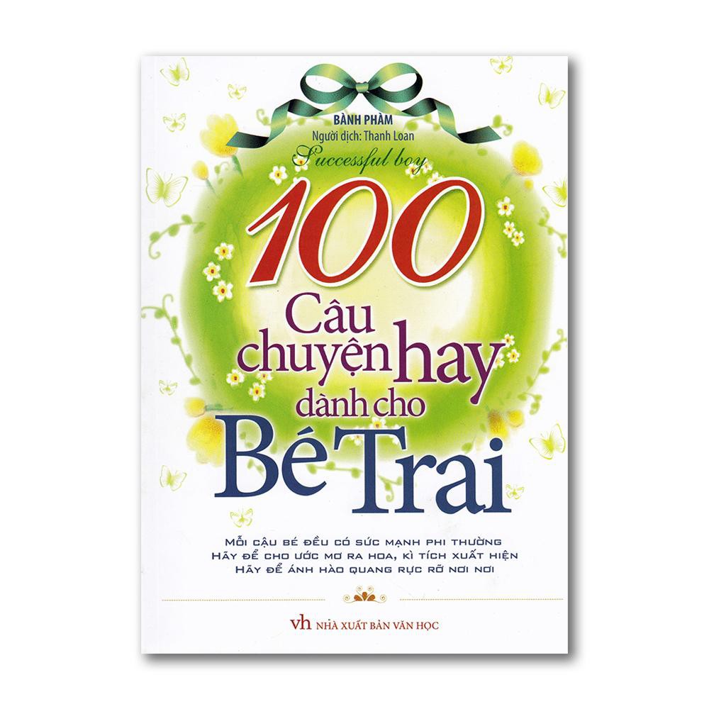 Sách - 100 Câu Chuyện Hay Dành cho Bé Trai Và bé Gái (2 quyển lẻ tùy chọn)