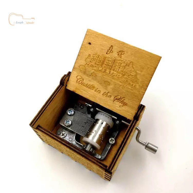 Hộp Nhạc Bằng Gỗ Chủ Đề Phim Harry Potter