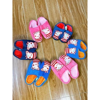 Dép bông heo peppa đế đúc chống thấm nước