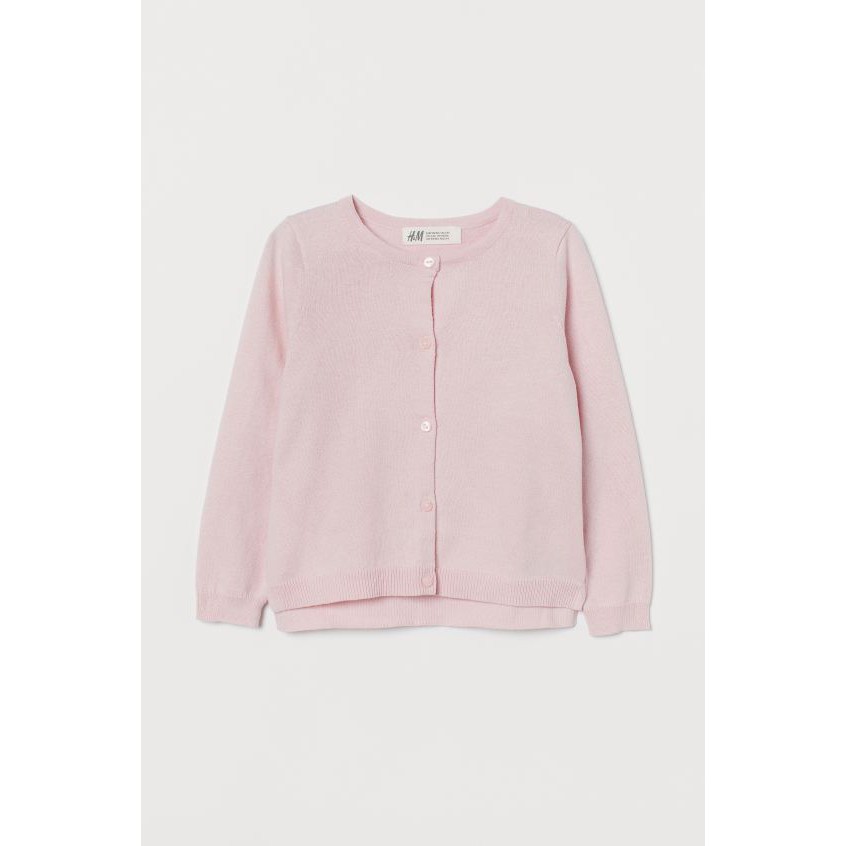 Áo cardigan hồng HM H&amp;M _hàng chính hãng Anh