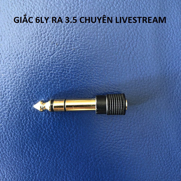 JACK CHUYỂN 6.5 MM RA 3.5 MM, Giắc Chuyên Dùng Cho Mixe F4 F7 Tai Nghe