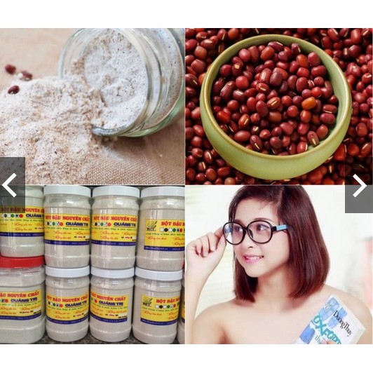 Bột đậu đỏ nguyên chất nhà làm 500gr tắm body, dưỡng da | BigBuy360 - bigbuy360.vn