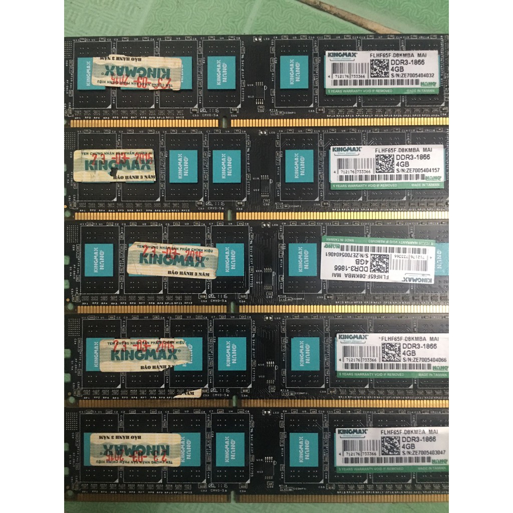 Ram 4G - DDR3 -  Bus 1866 Kingmax  Nano hàng chính hãng - Vi Tính Bắc Hải