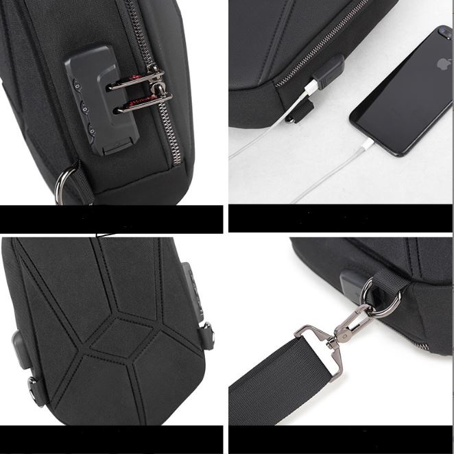 Túi đeo chéo Nam Aliencros