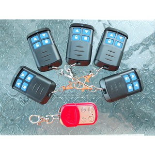 Remote điều khiển cửa cuốn tự học lệnh tần số 433Mhz