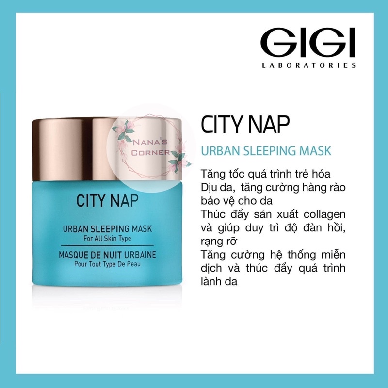Combo Kem Dưỡng Da Ngày & Đêm GiGi City Nap Urban Cream