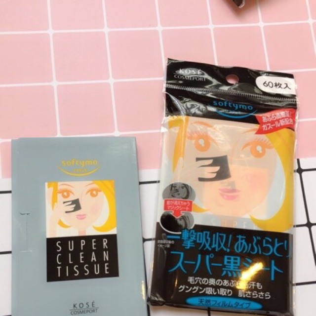 GIẤY THẤM DẦU KOSE SOFYMO 150 TỜ - film 60 tờ | BigBuy360 - bigbuy360.vn